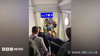 Flight disruption after 'connectivity issues'