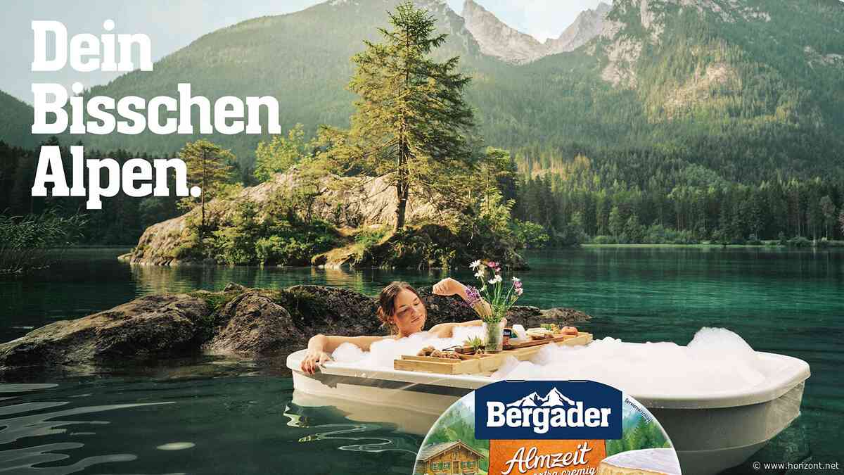"Dein Bisschen Alpen": Das ist die erste Arbeit von Thjnk für Bergader