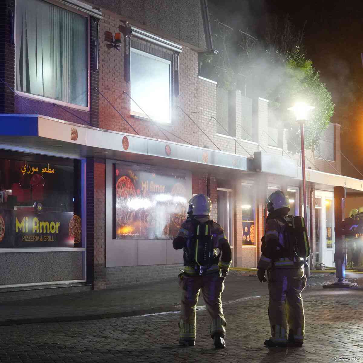 112 Nieuws: Brand bij pizzeria in Hardenberg