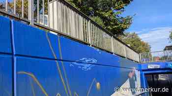 Wandbild am Bahnhof Lohhof erinnert an 350 NS-Zwangsarbeiter
