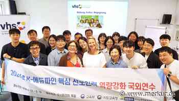 23 Südkoreaner besuchen VHS Würmtal