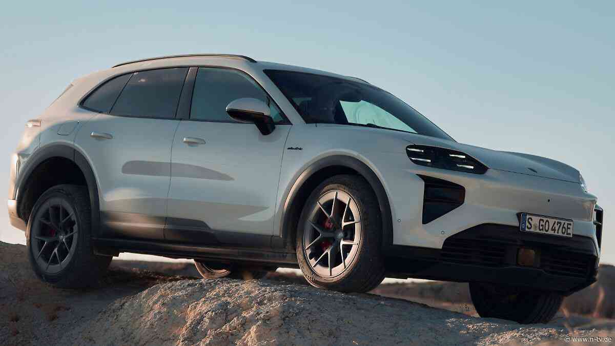 Kann man mit "nur" 666 PS leben? : SUV Porsche Cayenne Electric heißt "S" - und S fährt gut