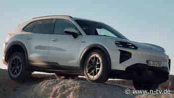 Kann man mit "nur" 666 PS leben? : SUV Porsche Cayenne Electric heißt "S" - und S fährt gut