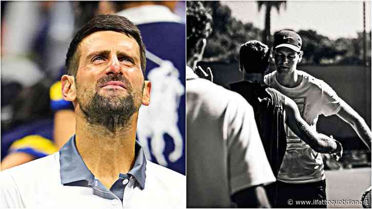 Djokovic “invidioso” di Sinner, il fisioterapista svela: “Ci chiede perché non ci alleniamo come lui”. Intanto il numero uno in campo con Cobolli