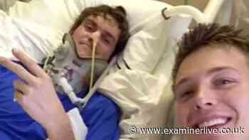 Man, 22, 'internally decapitated' in horror car crash held his own head on - and survived