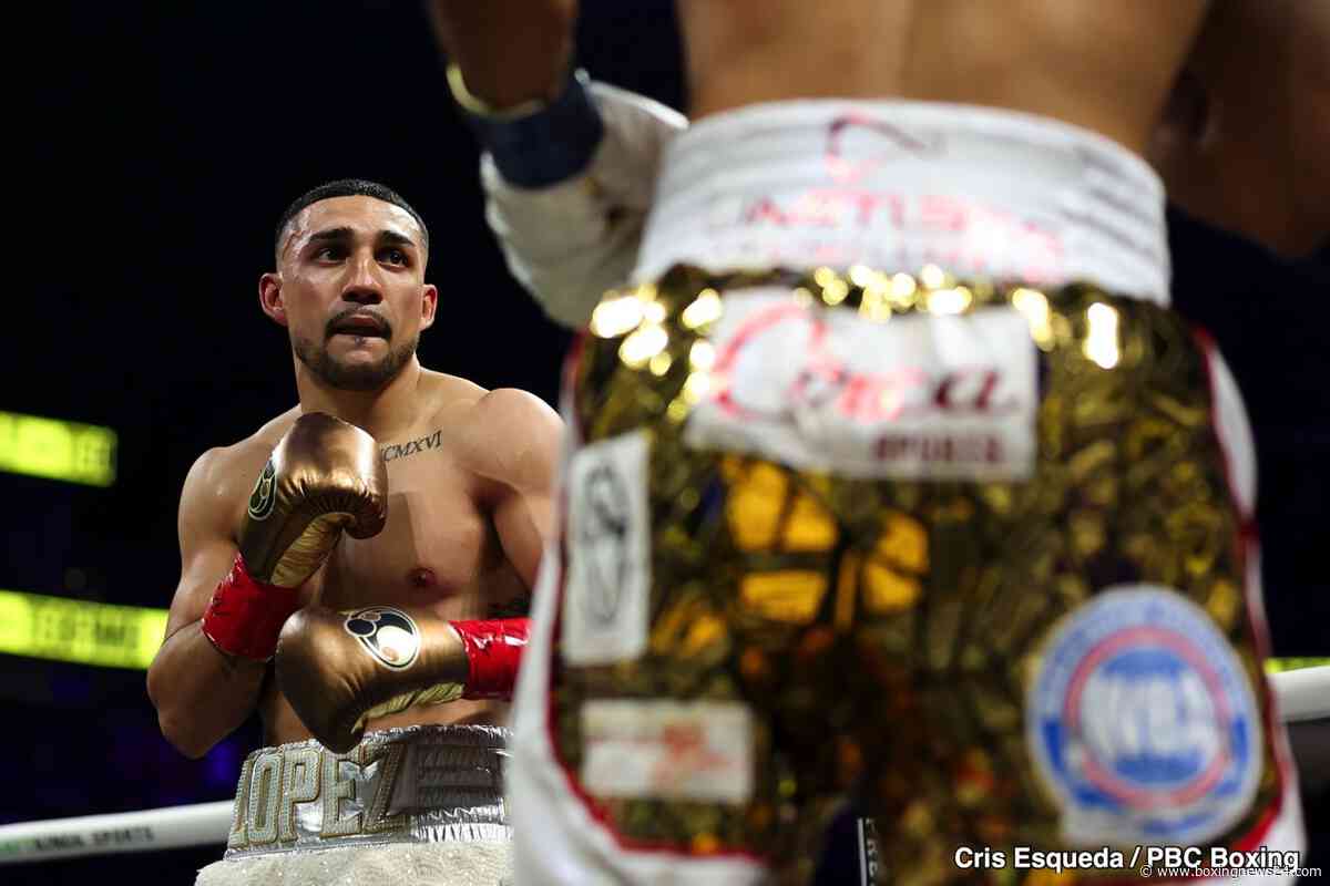 Teofimo Lopez Questions WBA Future After Catterall Order