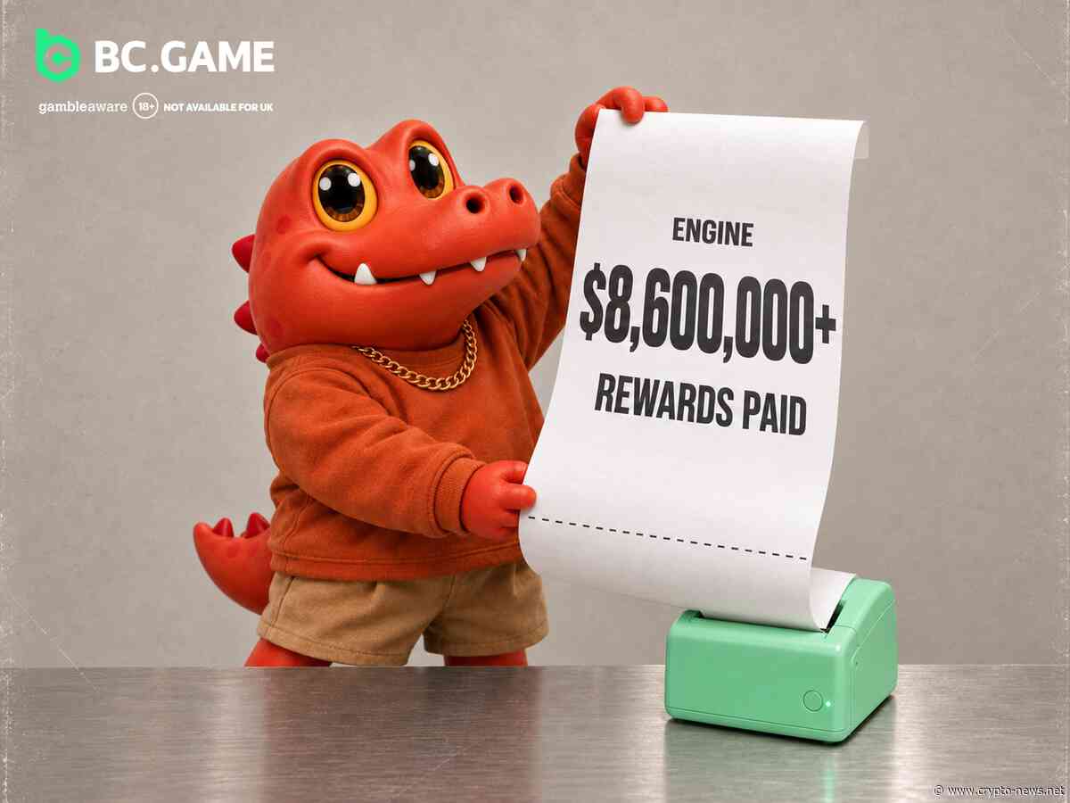 BC.GAME’s BC Engine Rewards Surpass $8.6 Million as Ecosystem Growth Accelerates
