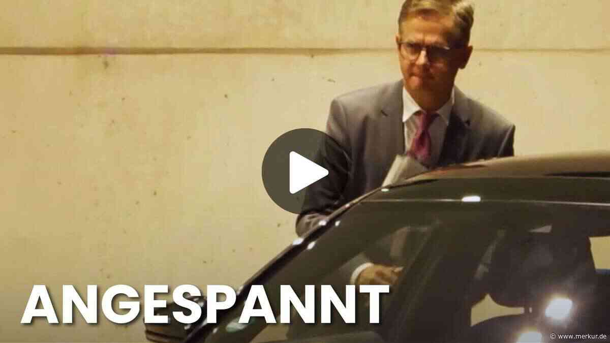 Hier treffen Linnemann und Bas mit angespannten Mienen zum Krisengipfel ein