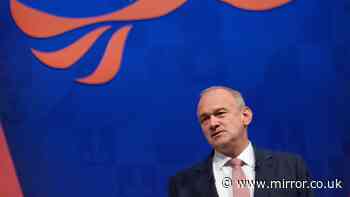 Ed Davey sets eyes on Tory seats and coalition at Lib Dem party conference