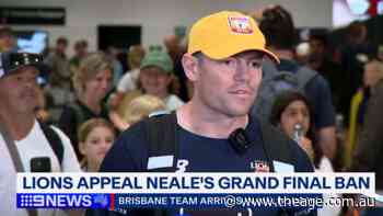 Neale's 17-second santion admission