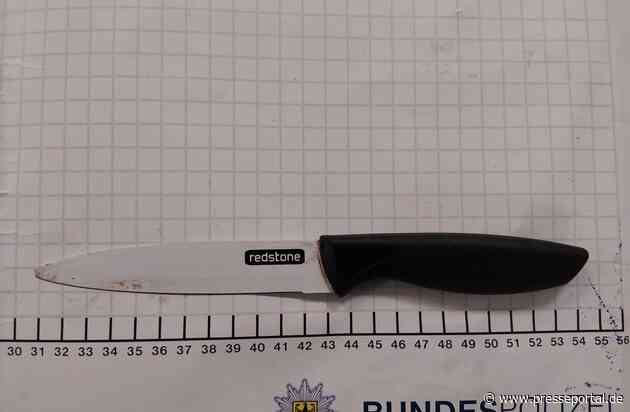 BPOL NRW: Mit Messer im Regionalexpress Bundespolizei nimmt Tatverdächtigen vorläufig fest