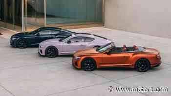 Bentley Built Three One-Off Continentals For Sun, Earth, Moon