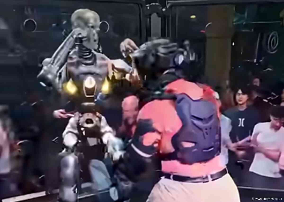 Robot Dominates Influencer in World's First-Ever 'Human vs. Robot' Cage Fight