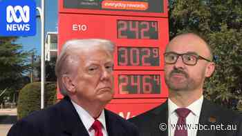 Canberrans told to direct anger at Trump over nation's most costly fuel