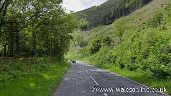 Police find man dead inside car parked in layby in North Wales