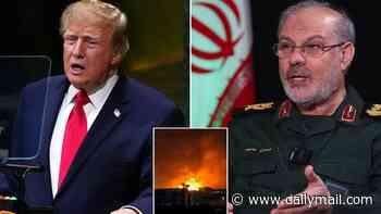 Iran warns it is ready to 'inflict crushing blows' on US after Trump threatened to 'annihilate' regime in UN speech