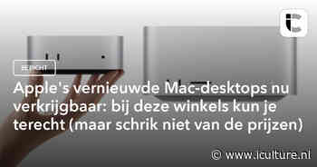 Apple’s vernieuwde Mac-desktops nu verkrijgbaar: bij deze winkels kun je terecht (maar schrik niet van de prijzen)