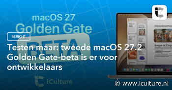 Testen maar: tweede macOS 27.2 Golden Gate-beta is er voor ontwikkelaars