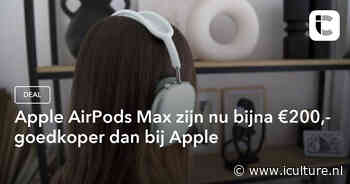 Apple AirPods Max zijn nu bijna €200,- goedkoper dan bij Apple