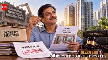 He got 2 flats worth Rs 1.38 crore for tenancy rights; taxman sent notice, what ITAT said