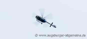 Polizei übt Einsatz im Landkreis Augsburg: Warum auch ein Hubschrauber dabei ist