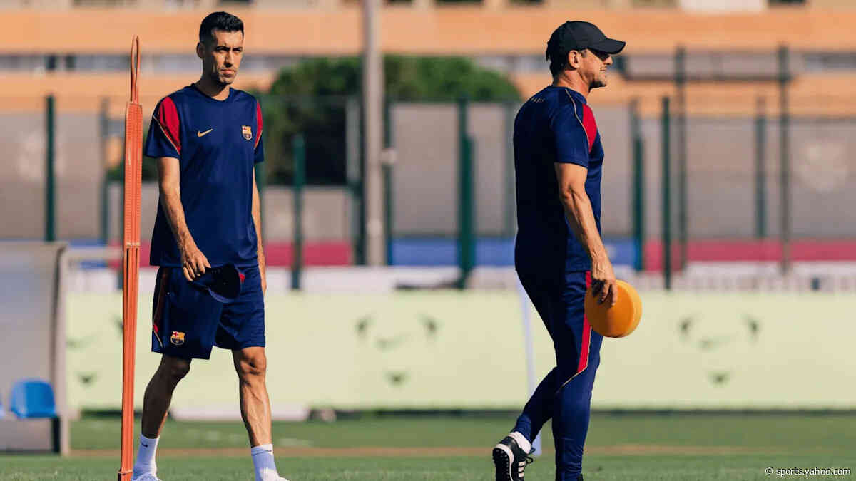 Barcelona legend Sergio Busquets takes first major step towards coaching career