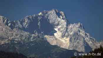 Berg verliert seinen Halt: Ungewöhnlich großer Fels löst sich von Zugspitze