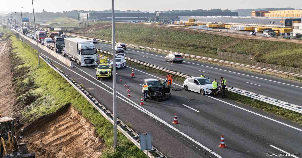 Weg weer vrij na groot ongeluk op A12