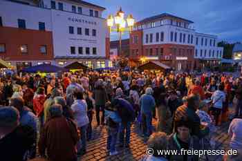 „Licht und Wein“ in Meerane: Sechs gute Gründe für einen Bummel durch die Innenstadt