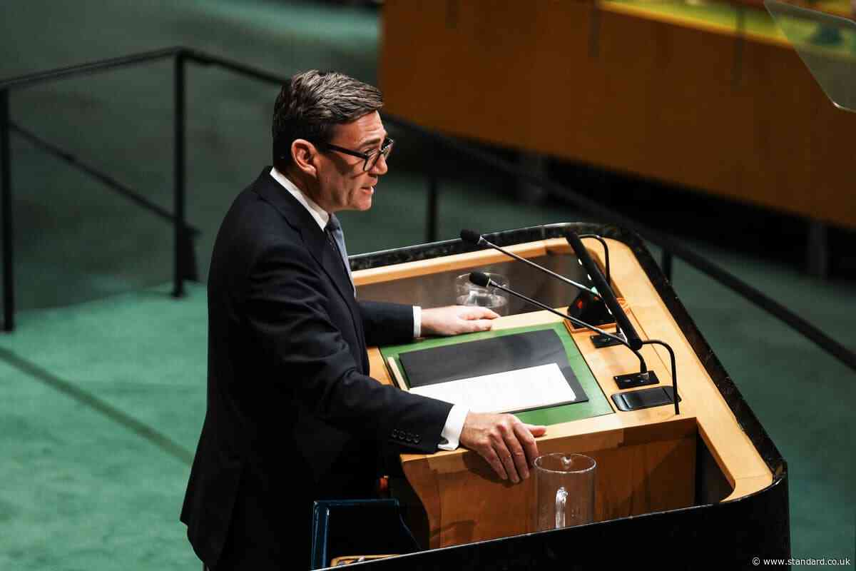 Andy Burnham at the UN: Five key points from Prime Minister's first major international speech