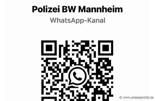 POL-MA: Mannheim/Heidelberg/Rhein-Neckar-Kreis: Polizeipräsidium Mannheim startet erneut WhatsApp-Marathon zum Tag des Polizeinotrufs 110