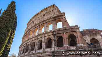 Colosseum worker, 22, plunges 30ft to his death while fitting new lights at ancient Roman amphitheatre
