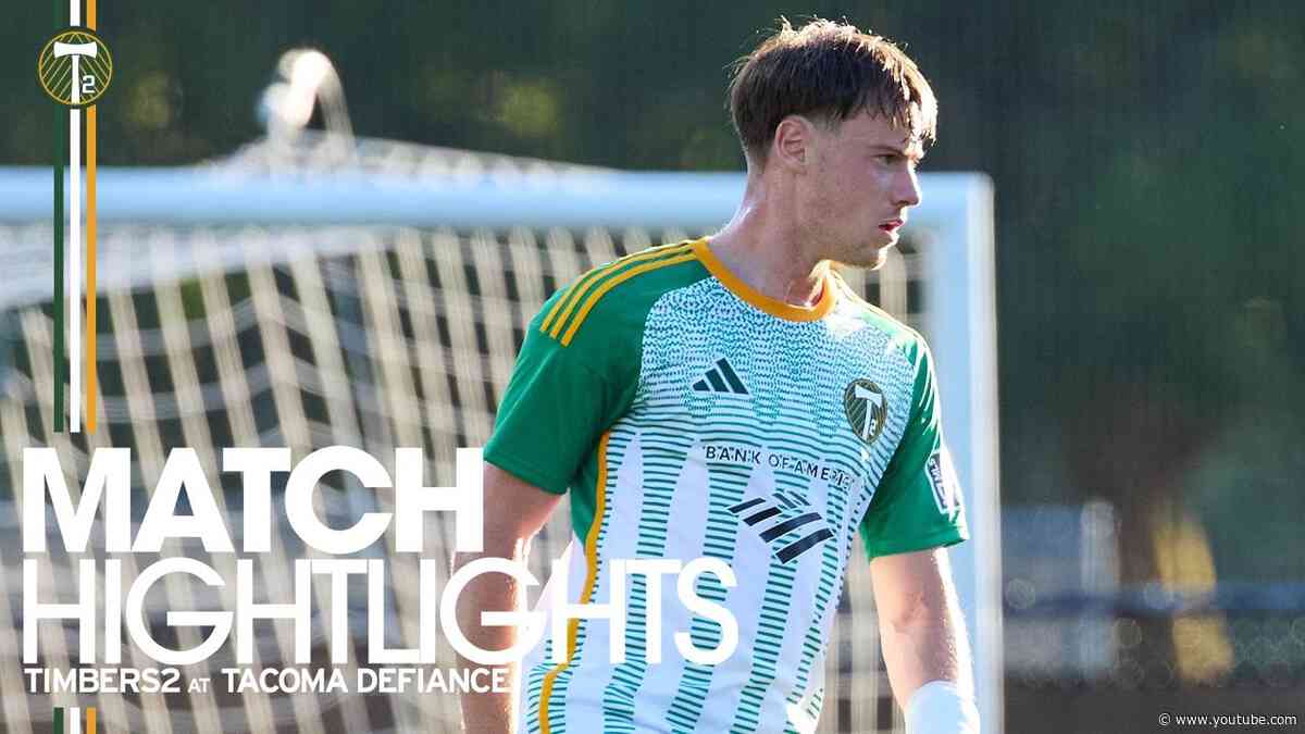 HIGHLIGHTS | Tacoma Defiance vs. Timbers2 | Sept. 20, 2026
