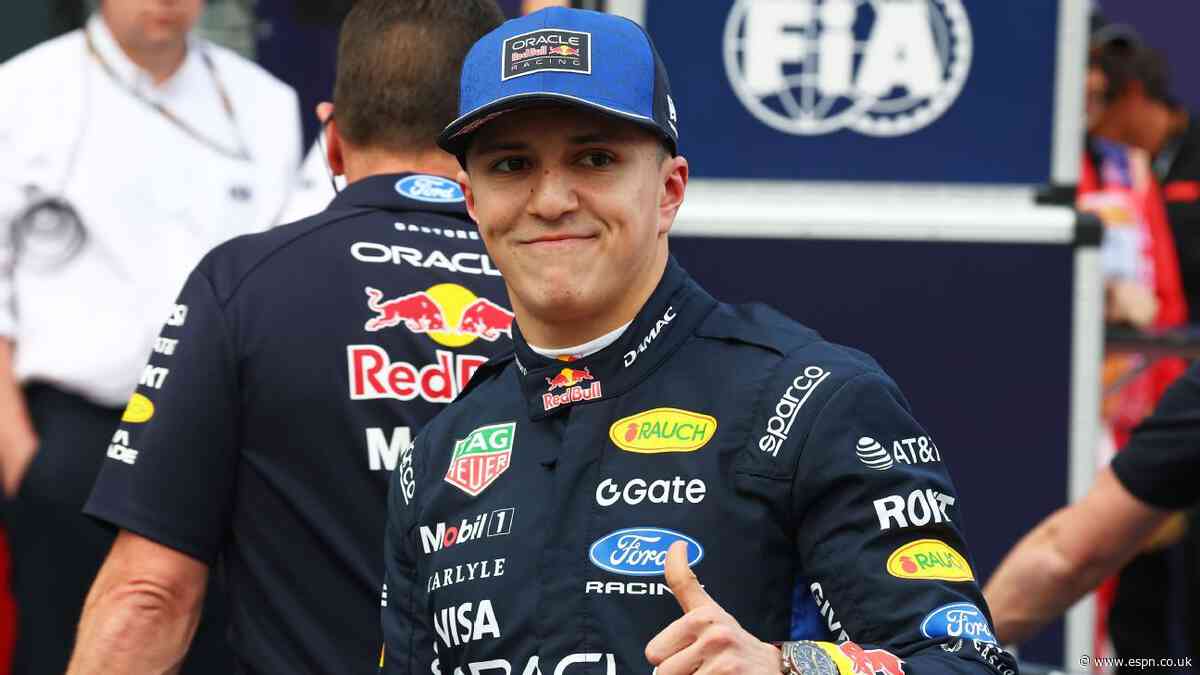 Hadjar signs contract extension with Red bull