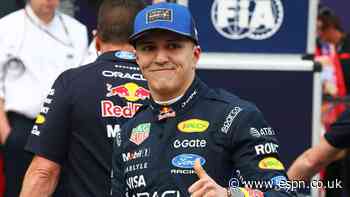 Hadjar signs contract extension with Red bull