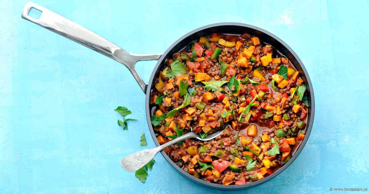 Wat Eten We Vandaag: Linzenschotel met cajunkruiden
