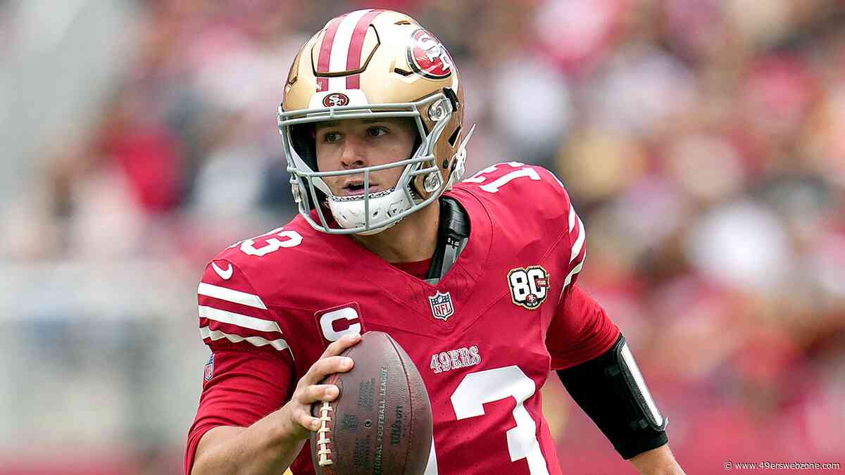 Why the 49ers sideline was frustrated by Brock Purdy penalty vs. Dolphins