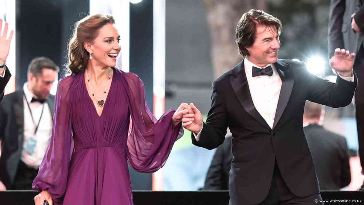Princess Kate exposes 'who she really is' in unexpected moment with Tom Cruise