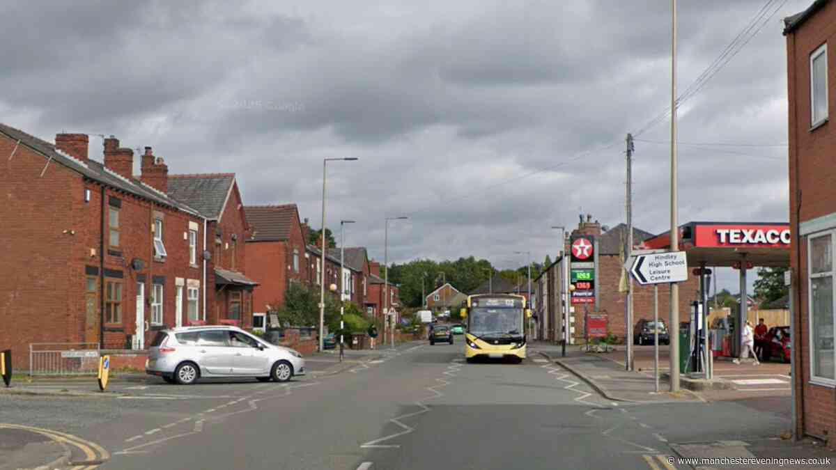 Hindley crash LIVE updates as road closed after police car involved in collision