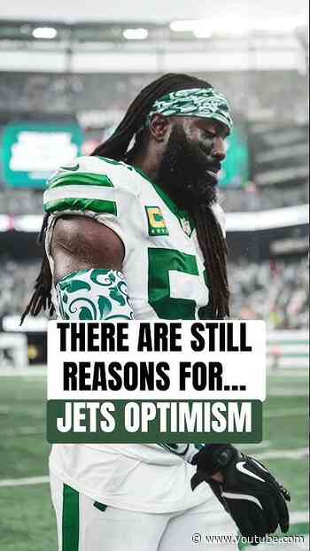 Why you can still feel OPTIMISTIC about the #Jets