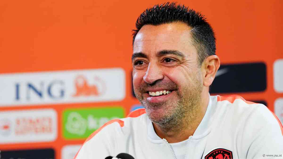 Live Oranje | Bondscoach Xavi en Van Dijk blikken vooruit op duel met Duitsland
