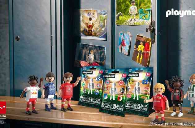 Achtung, ansteckend: Bundesliga-Sammelfieber bei Playmobil / Playmobil bringt erstmals Spieler aller Bundesliga-Clubs als Sammelfiguren auf den Markt