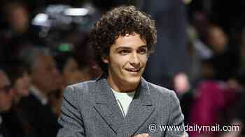 Matthew McConaughey's nepo baby son Levi, 18, exudes confidence as he makes his catwalk debut at Vogue World: Milan