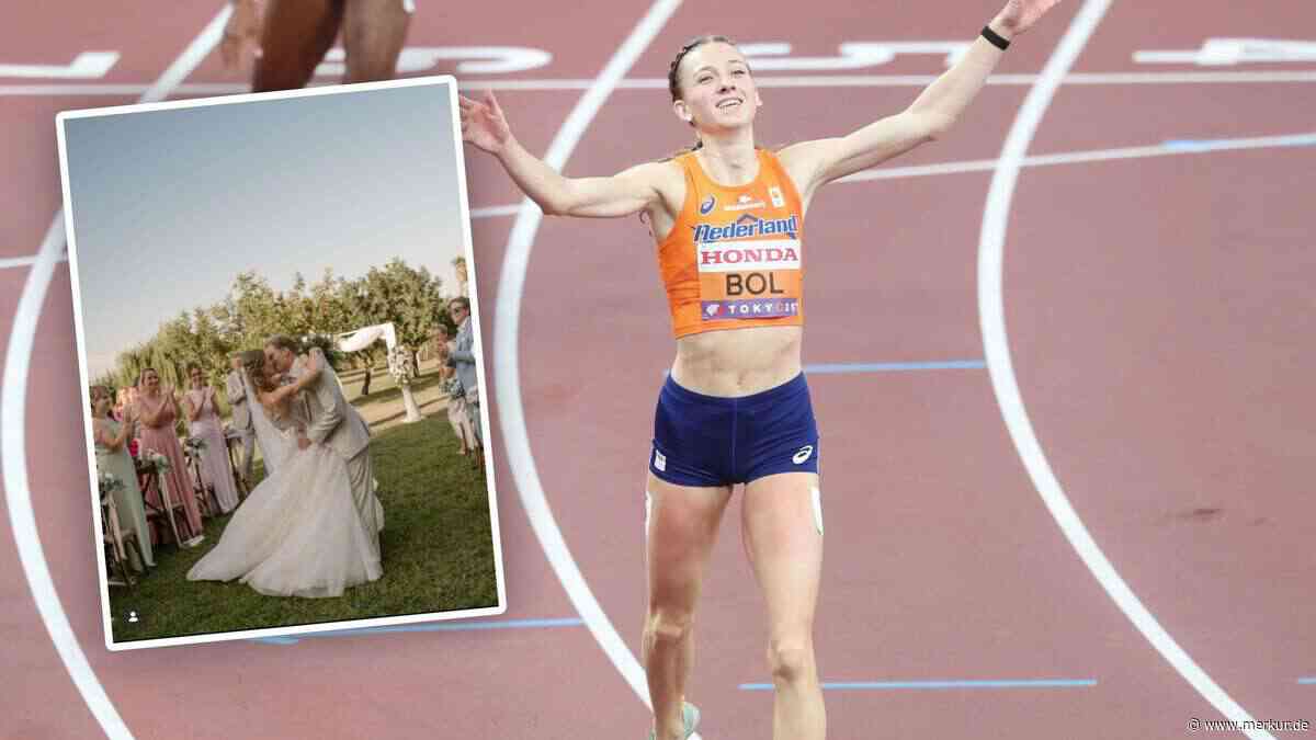 Olympiasiegerin feiert Traumhochzeit mit ihrer großen Liebe