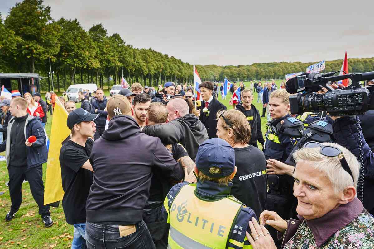 Inmiddels al acht meldingen van journalisten bij PersVeilig na extreemrechte demonstratie op Malieveld