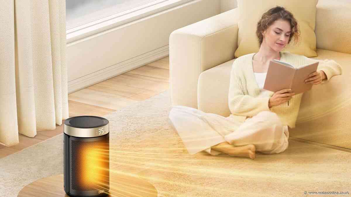 'Tiny and powerful' lightweight heater warms up rooms 'quickly'