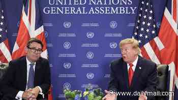 JASON GROVES ANALYSIS: Burnham survived his 'white-water rafting' meeting with Trump… but Chagos made him grimace
