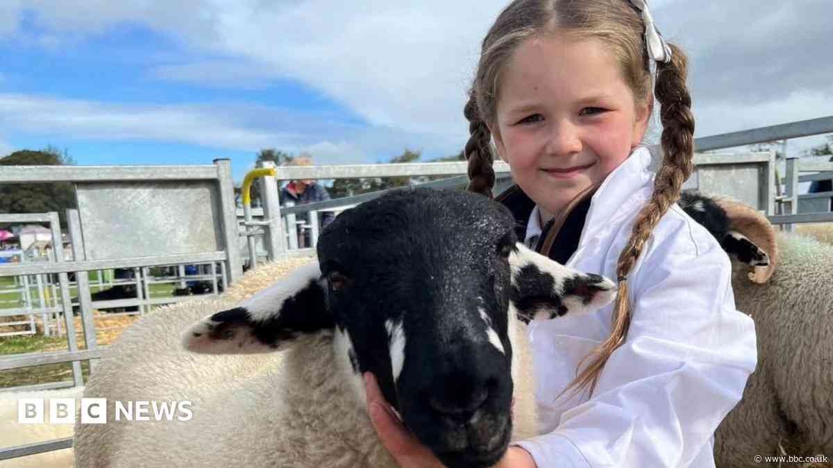 Girl, nine, wins national farming award