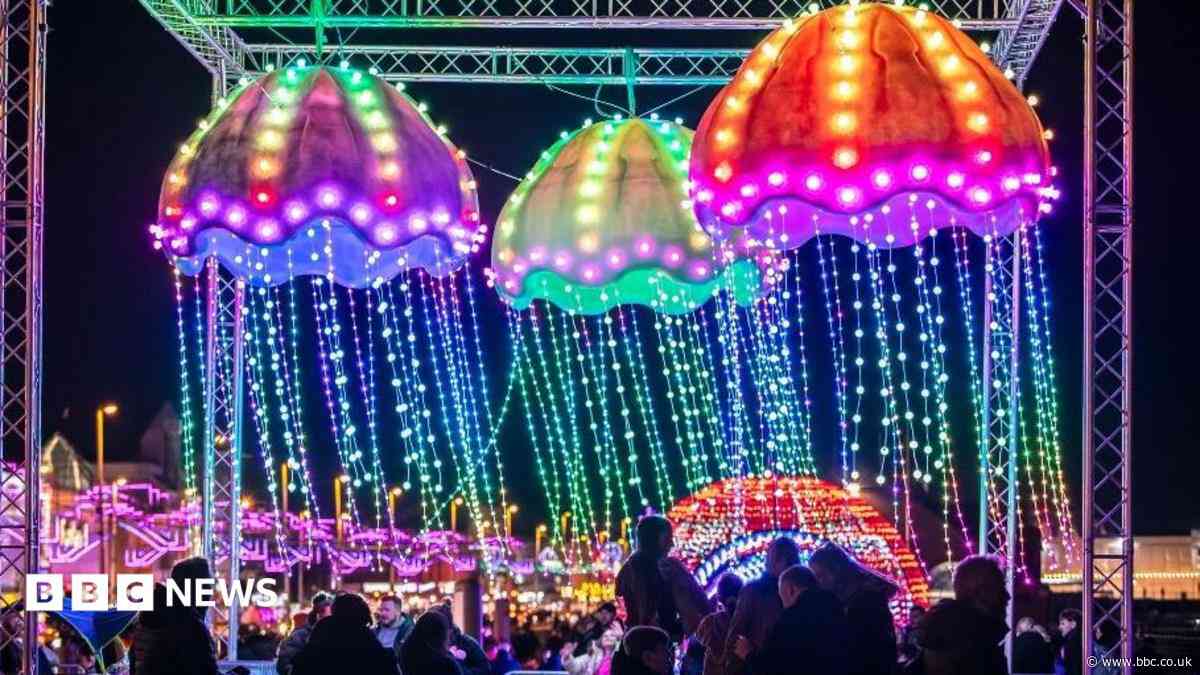 Resort's free light festival celebrates 10th anniversary