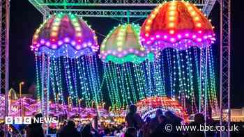 Resort's free light festival celebrates 10th anniversary